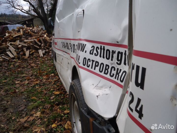 Peugeot Partner 1.6 МТ, 2010, битый, 255 342 км