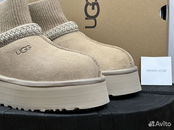 Угги UGG Tazz Knit Sand