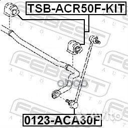 Втулка переднего стабилизатора комплект D24.5 T