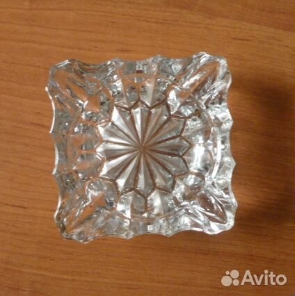 Пепельница хрустальная