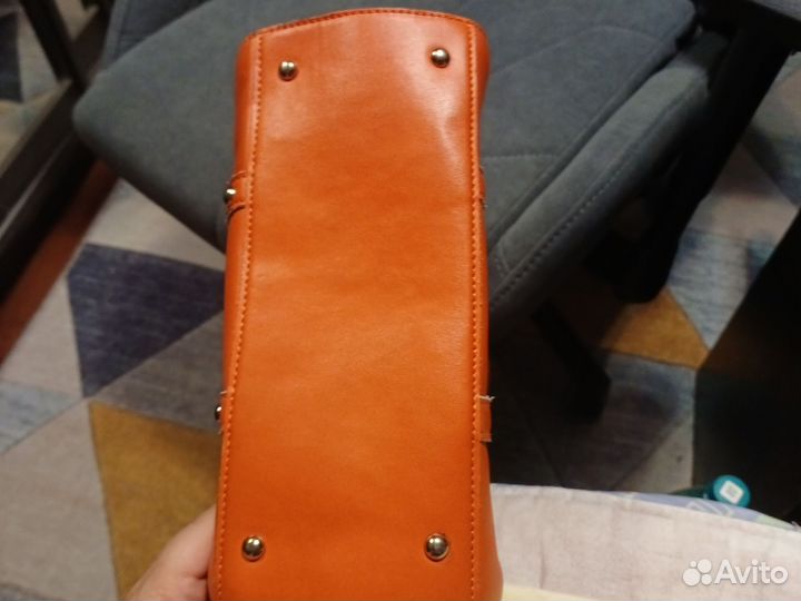 Сумка женская натуральная кожа бу