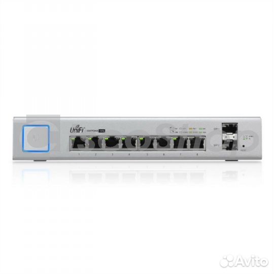 Коммутатор Ubiquiti UniFi Switch PoE 8 портов 150W