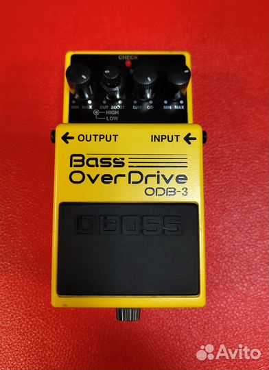 Педаль-овердрайв для бас-гитары Boss ODB-3