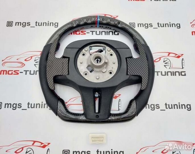 Руль M BMW X6 G06 X6M F96 карбон дисплей подогрев