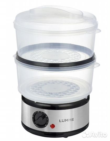 Пароварка электрическая таймер lumme Новая