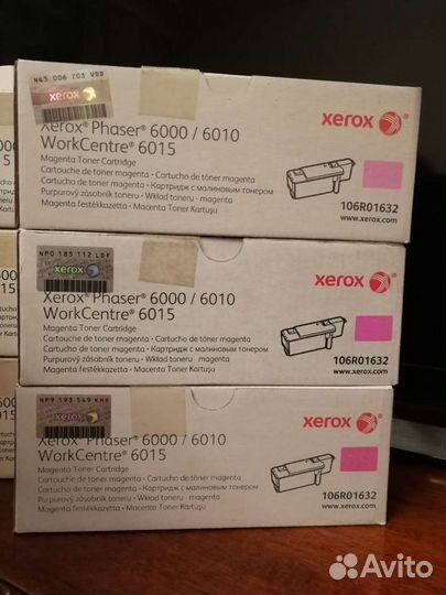 Картриджи Xerox 106R01634