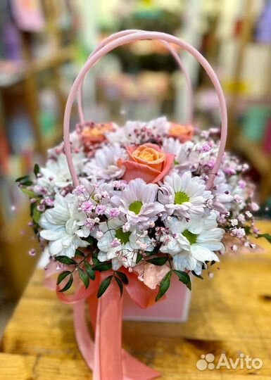 Цветы, Композиции, Букет хризантем, Доставка