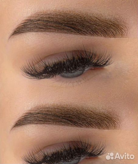 Модель на перманентный макияж бровей