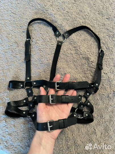 Портупея натуральная кожа