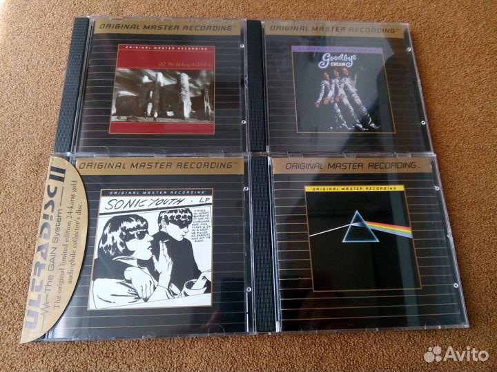 CD аудиофильские диски. Gold CD. sacd
