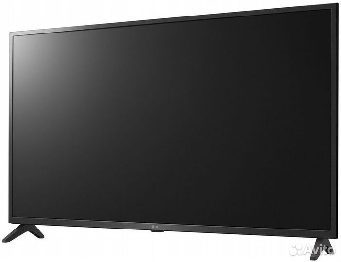 Телевизор LED LG 43; 43UQ75006LF.arub черный Ultra