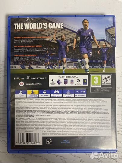 Fifa 23 ps4 диск