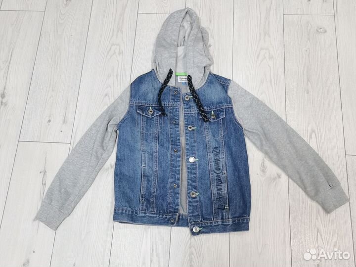 Джинсовая куртка для мальчика 134
