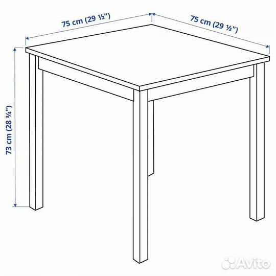 Стол IKEA ingo