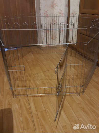 Вольер для щенков или маленьких собак в квартиру