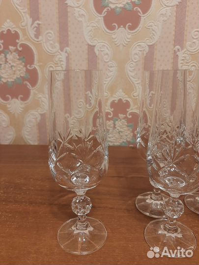 Фужеры, стаканы хрусталь СССР