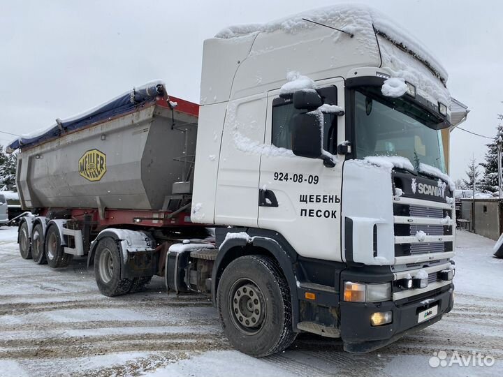 Scania 124L с полуприцепом, 2012