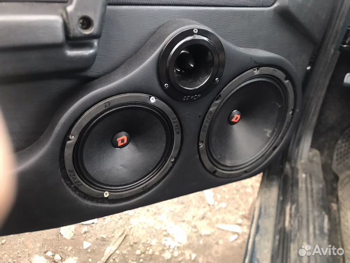 Колонки фронт саб комплект