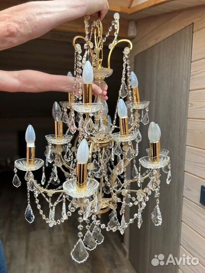 Люстра хрустальная brasline