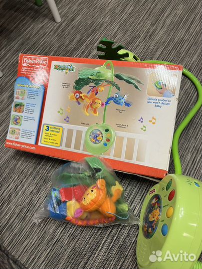 Мобиль на кроватку fisher price