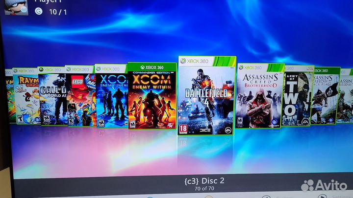 Xbox 360 slim freeboot 500 гб игр на жд