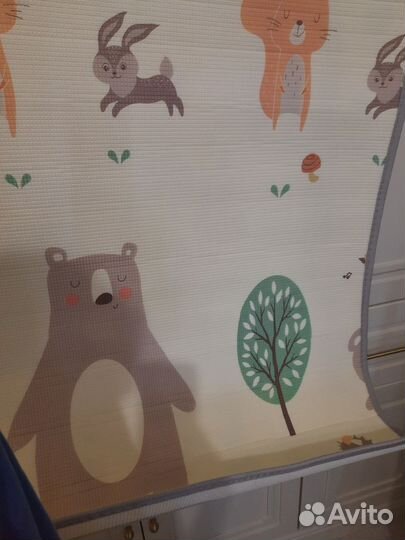 Детский коврик двусторонний