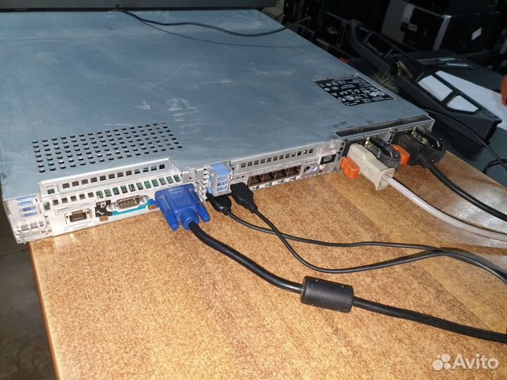 Сервер Dell R610 2хE5620, 24gb, 2 бп, с дисками