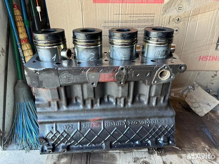 Блок двигателя д245