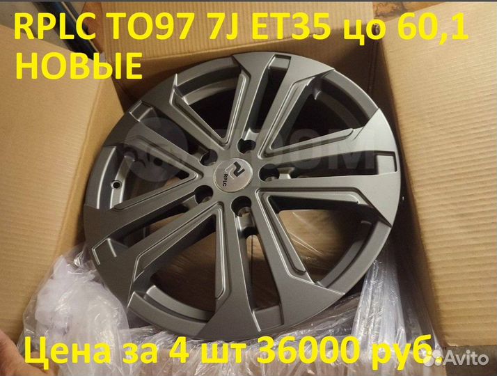 Диски новые Tech Line RST.008 R18 5x114,3 мм
