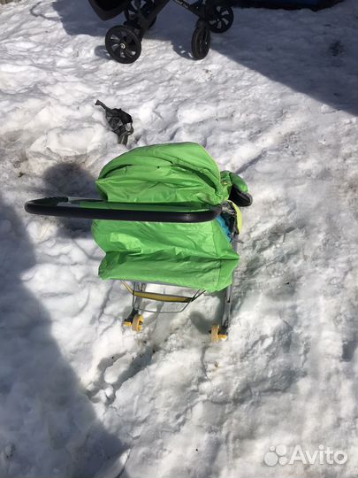 Детские санки коляска