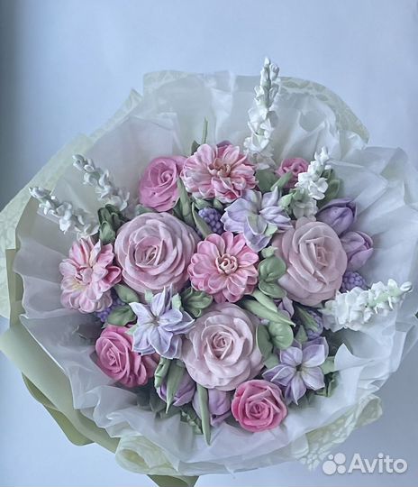 Букет из зефира