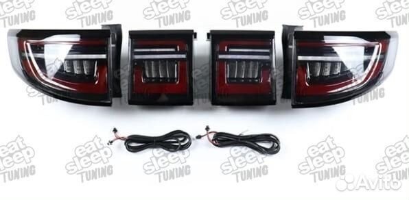 Комплект фонарей Discovery Sport 2014-2019 Smoke в