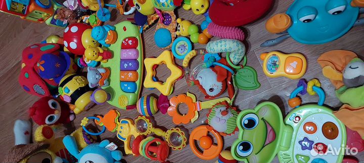 Игрушки погремушки пакетом