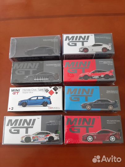 Mini gt машинки