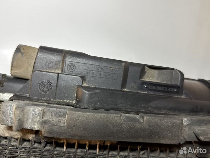 Кассета радиаторов + вентилятор BMW E46 M43b19