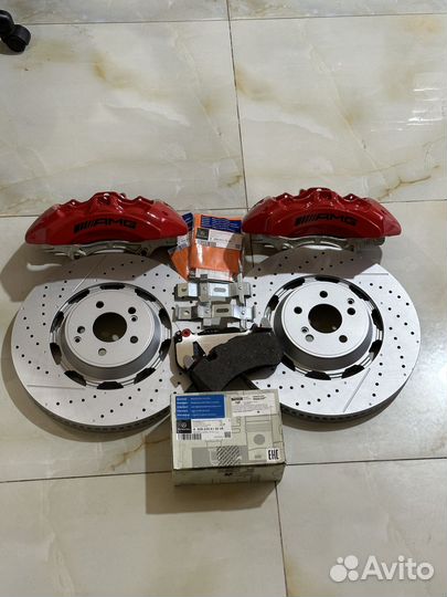 Тормозная система на мерседес 222