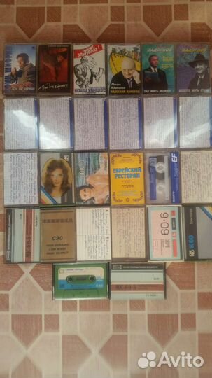 Аудиокассеты б/у в отличном состоянии