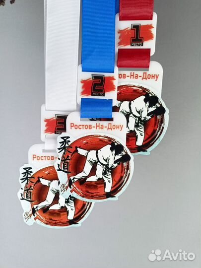 Медали на заказ для награждений по борьбе