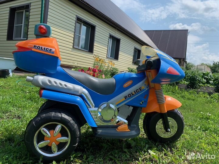 Детский электромотоцикл бу