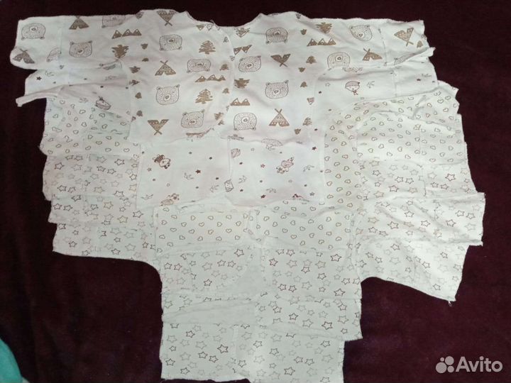Распашонки детские 0+