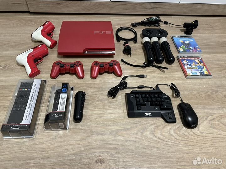 Sony Playstation 3 Red