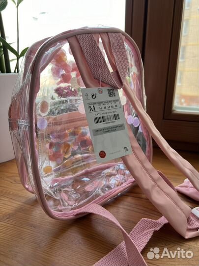 Рюкзак детский для девочки новый розовый