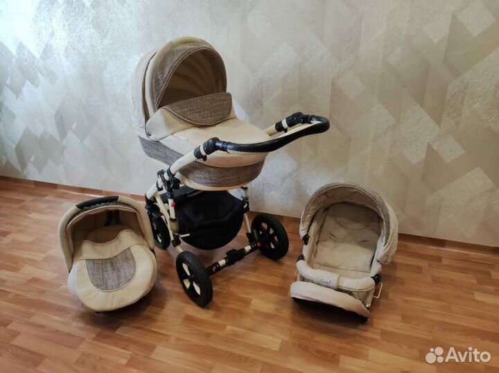 Коляска 3 в 1 bebe mobile