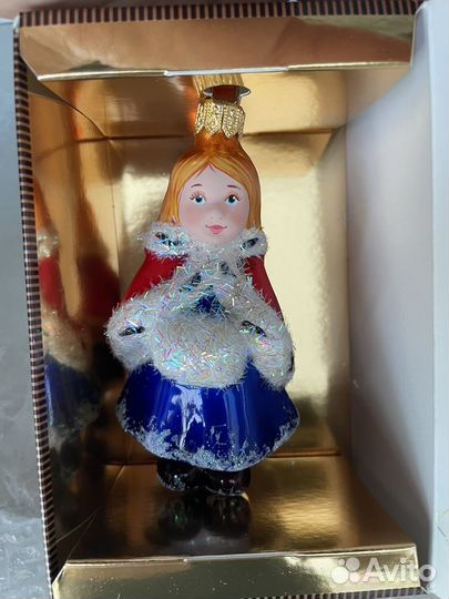 Елочные игрушки снежная королева фабрики Ариель