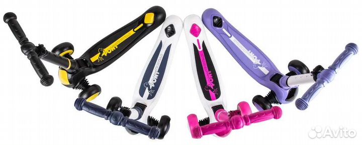 Детский трёхколёсный самокат Tech Team Pony