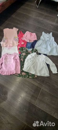 Вещи пакетом на девочку 110- 116