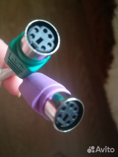 Переходник клавиатура-мышь-USB. Новый