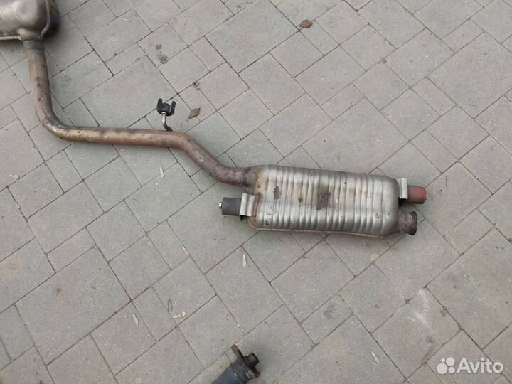 Банка глушителя задняя Mercedes-Benz C-Класс