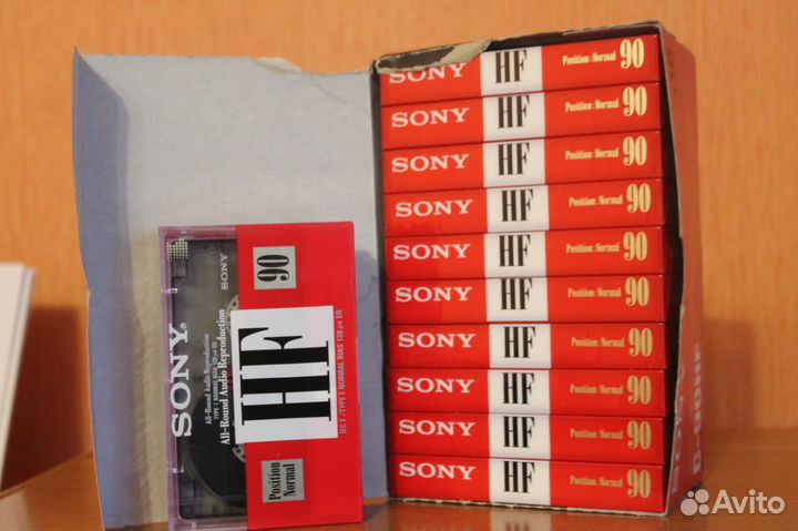 Аудиокассеты sony C-HF90