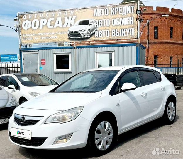 Opel Astra 1.6 AT, 2012, 158 000 км